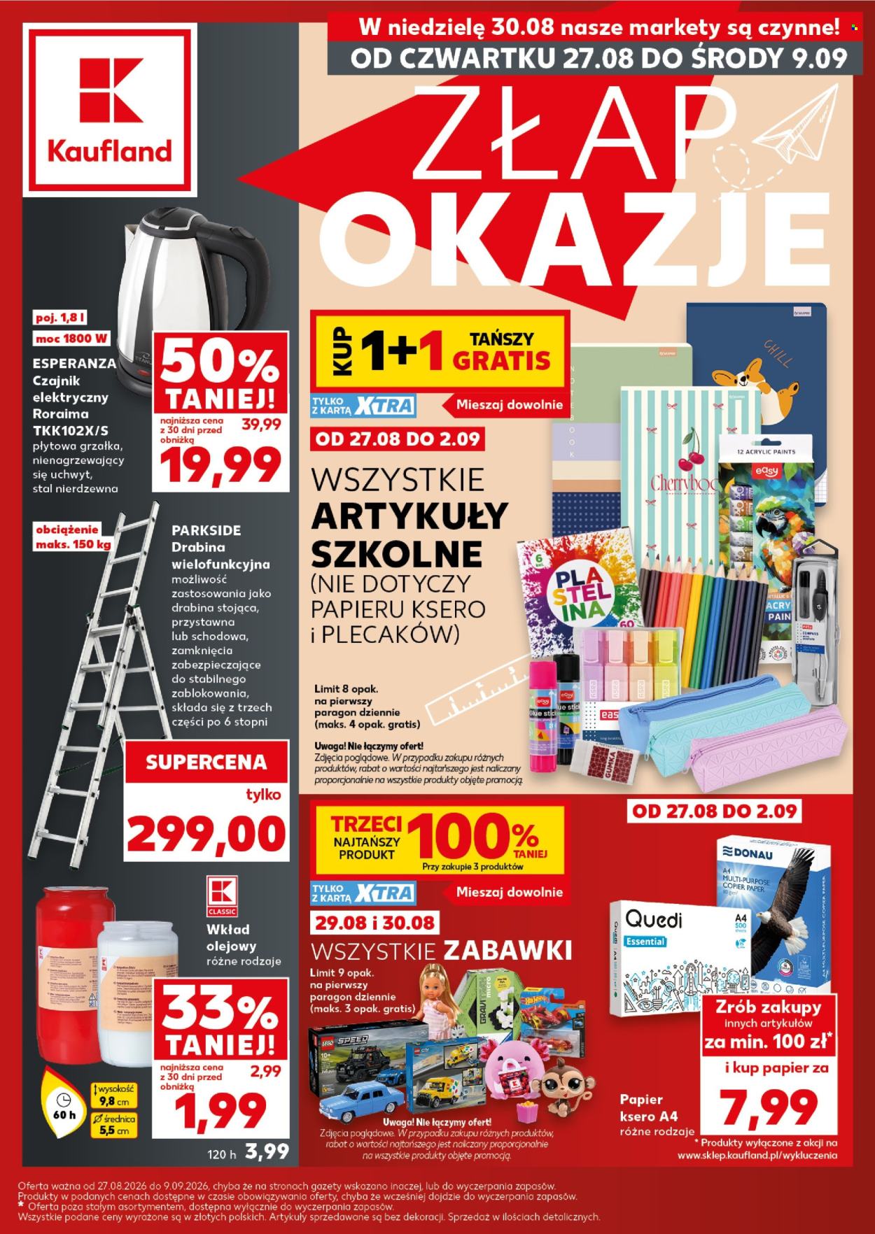 Gazetka Kaufland - 27.08.2026 - 9.09.2026. Strona 1
