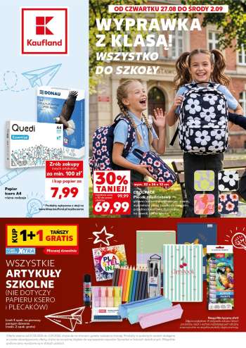 Gazetka Kaufland - 27.08.2026 - 2.09.2026.