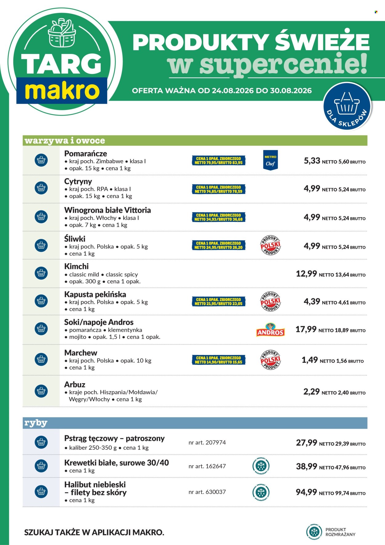Gazetka Makro - 24.08.2026 - 30.08.2026. Strona 6