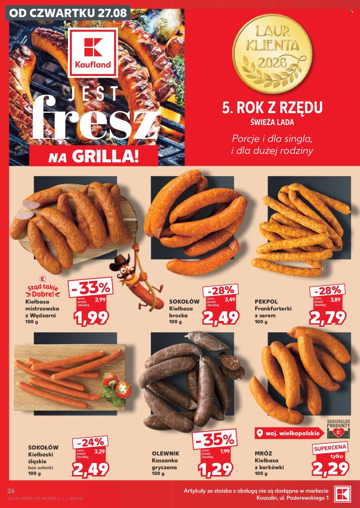 Gazetka Kaufland - 27.08.2026 - 2.09.2026. Strona 26