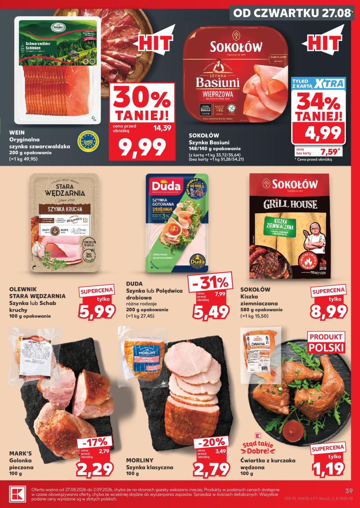 Gazetka Kaufland - 27.08.2026 - 2.09.2026. Strona 39