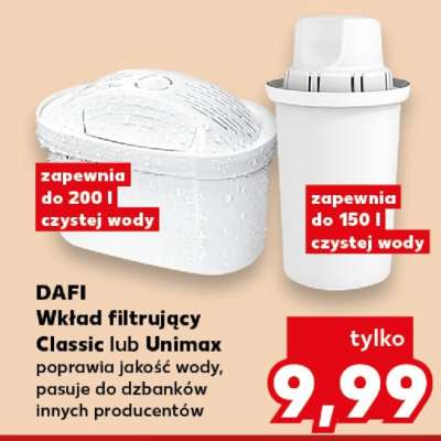 DAFI Wkład filtrujący Classic lub Unimax