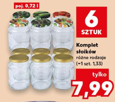 Komplet słoików