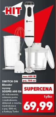 SWITCH ON Blender ręczny SOSMS 600 E6