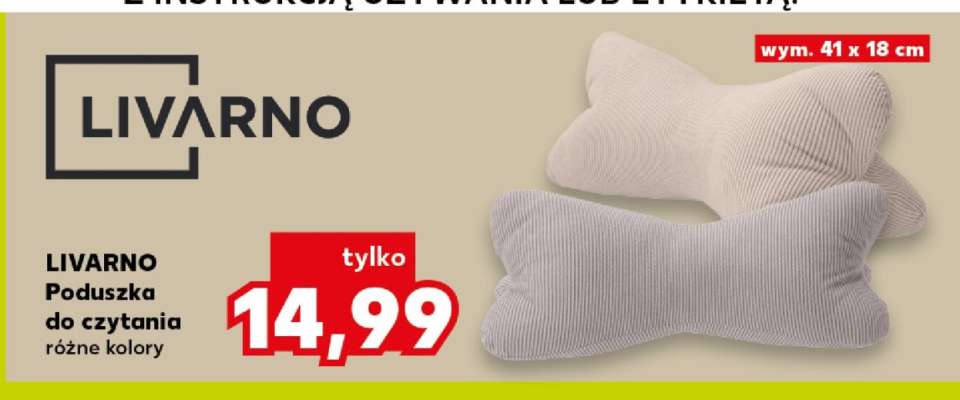 LIVARNO Poduszka do czytania