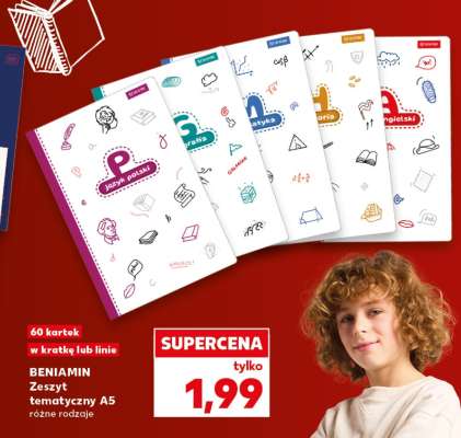 BENIAMIN Zeszyt tematyczny A5