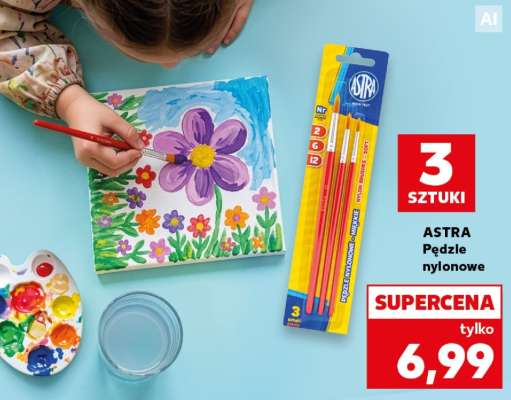 ASTRA Pędzle nylonowe
