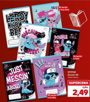 STITCH Zeszyt A5