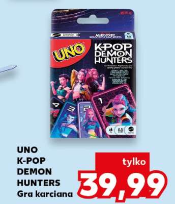 UNO K-POP DEMON HUNTERS Gra karciana