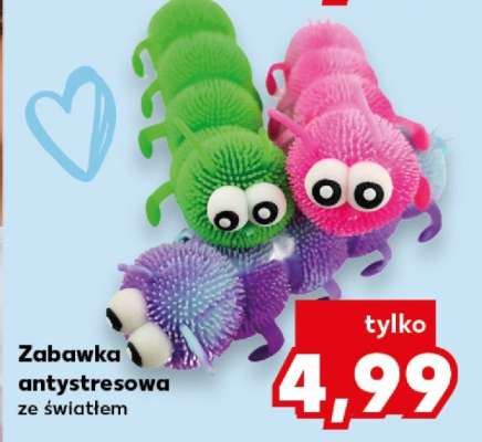 Zabawka antystresowa ze światłem