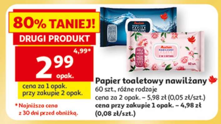 Papier toaletowy nawilżany