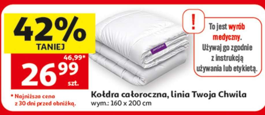 Kołdra całoroczna, linia Twoja Chwila