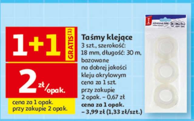 Taśmy klejące