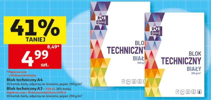 Blok techniczny A4