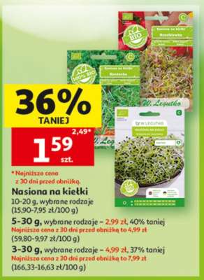Nasiona na kiełki