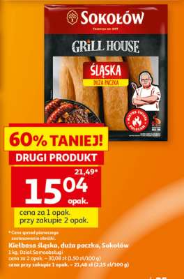 Kiełbasa Śląska, duża paczka, Sokołów