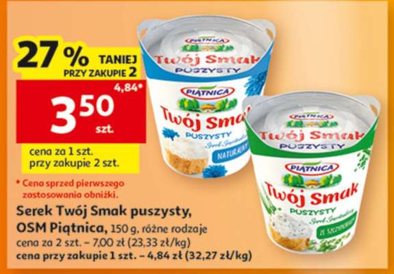 Serek Twój Smak Puszysty OSM Piątnica