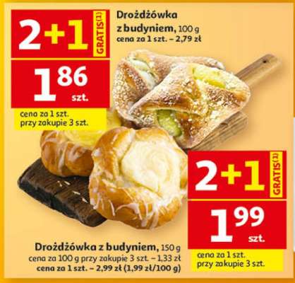 Drożdżówka z budyniem