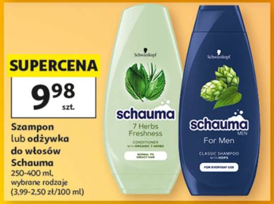 Szampon lub odżywka do włosów Schauma