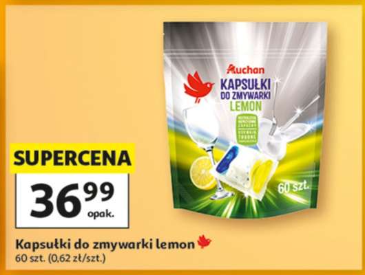 Kapsułki do zmywarki Lemon
