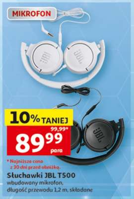 Słuchawki JBL T500