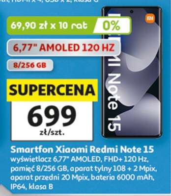 Smartfon XIAOMI REDMI NOTE 15