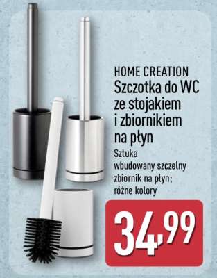 HOME CREATION Szczotka do WC ze stojakiem i zbiornikiem na płyn