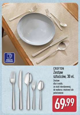 CROFTON Zestaw sztućców, 30 el.