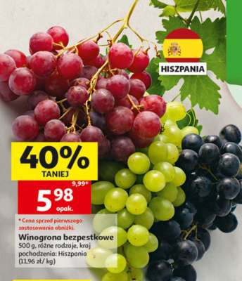 Winogrona bezpestkowe
