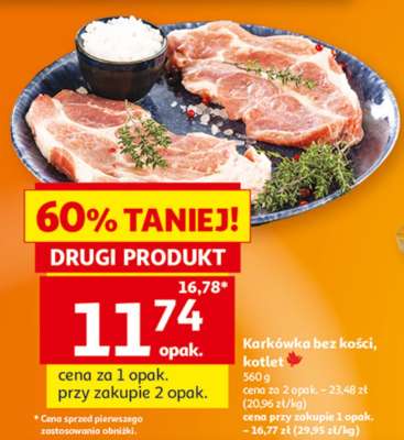Karkówka bez kości, kotlet