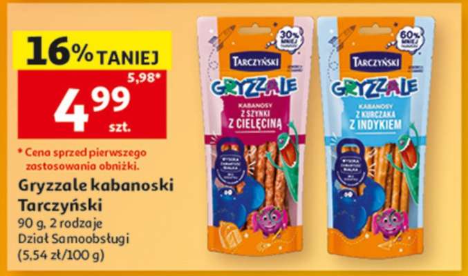 GRYZZALE KABANOSKI TARCZYNSKI