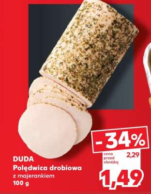DUDA Polędwica drobiowa z majerankiem 100 g