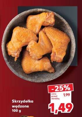 Skrzydełka wędzone 100 g