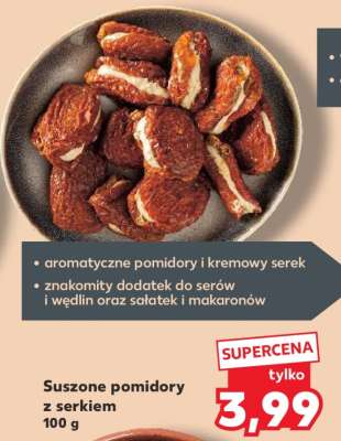 Suszone pomidory z serkiem 100 g