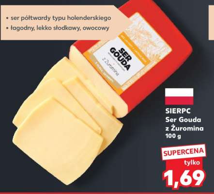 SIERPC Ser Gouda z Żuromina 100 g