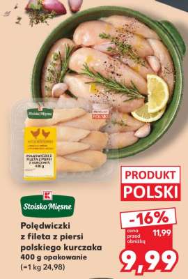 Polędwiczki z fileta z piersi polskiego kurczaka