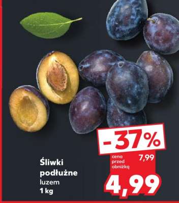 Śliwki podłużne luzem 1 kg