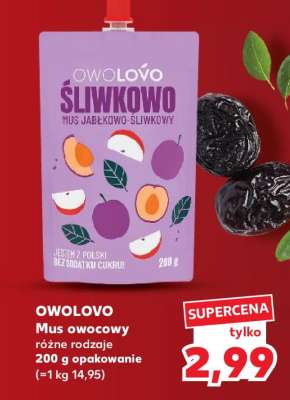 OWOLOVO Mus owocowy