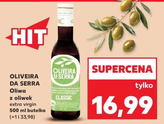 OLIVEIRA DA SERRA Oliwa z oliwek extra virgin 500 ml butelka