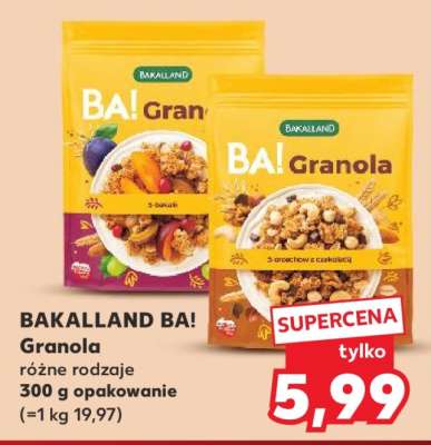 BAKALLAND BA! Granola