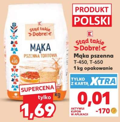 Mąka pszenna T-450, T-650
