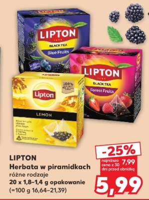 LIPTON Herbata w piramidkach*