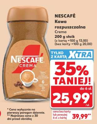 NESCAFÉ Kawa rozpuszczalna Crema