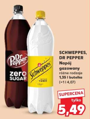 SCHWEPPES, DR. PEPPER