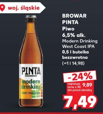 BROWAR PINTA Piwo