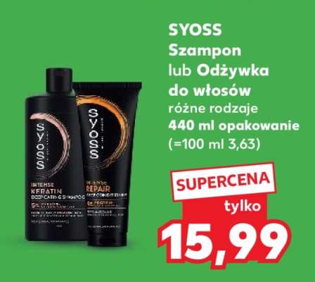 SYOSS Szampon lub Odżywka do włosów