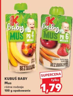 KUBUŚ BABY Mus