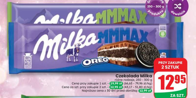 Czekolada MILKA