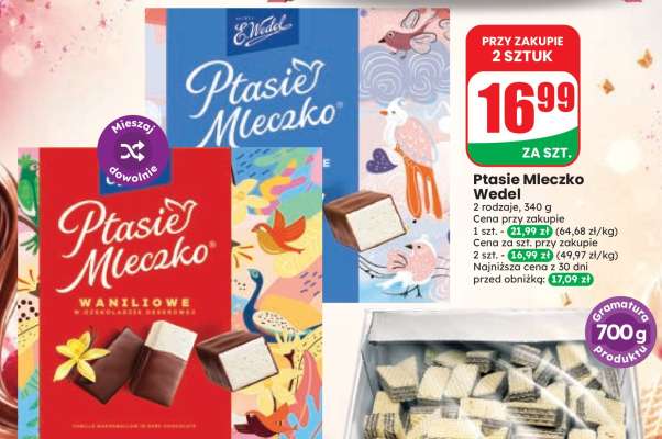 Ptasie Mleczko WEDEL
