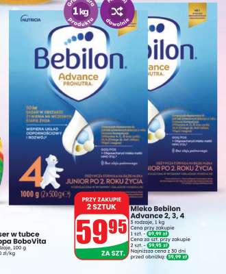 Mleko Bebilon Advance 2,3, 4
